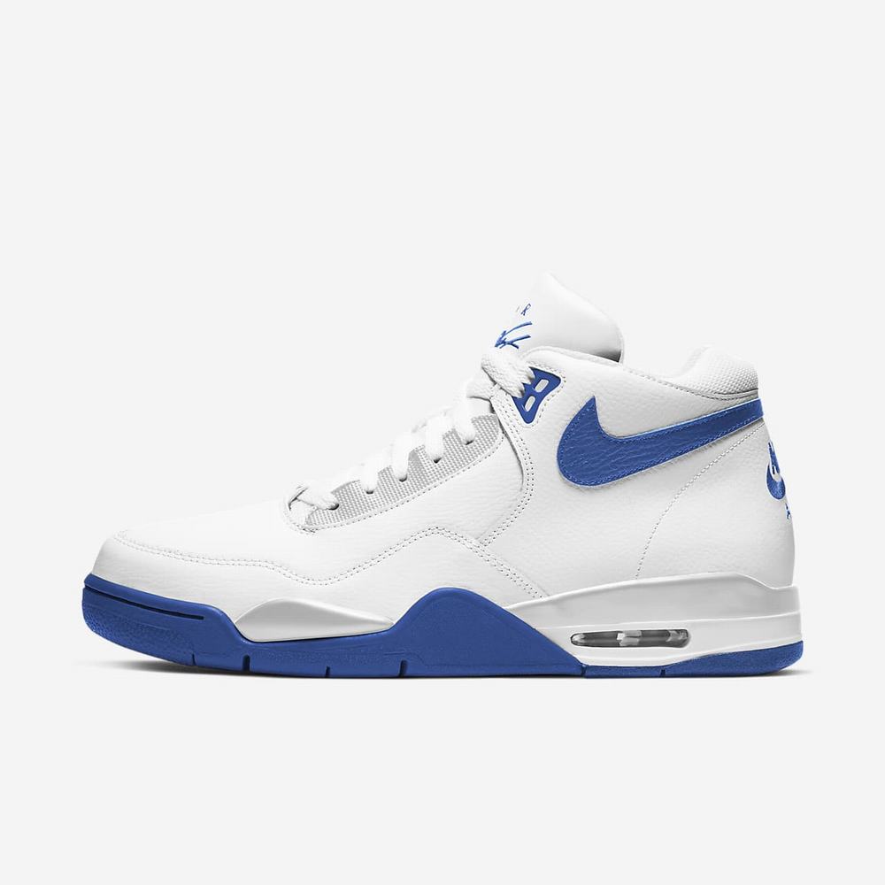 Sneakers Nike Flight Legacy Blanche 4916-850 White/Game Royal Homme | YXA-90098608